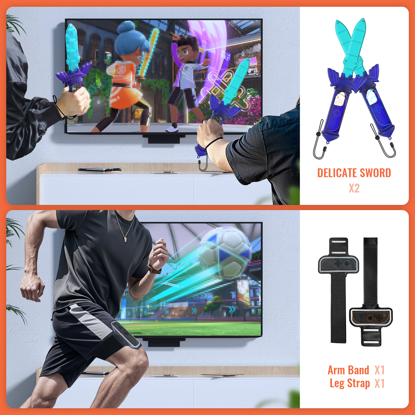 12 in 1 Sports Accessories Set – обзор и цена Party Games Nintendo Switch