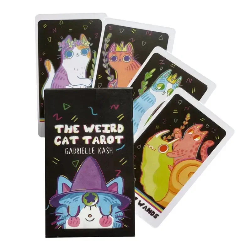 The Weird Cat Tarot English Ca – обзор и цена Party Games Easy