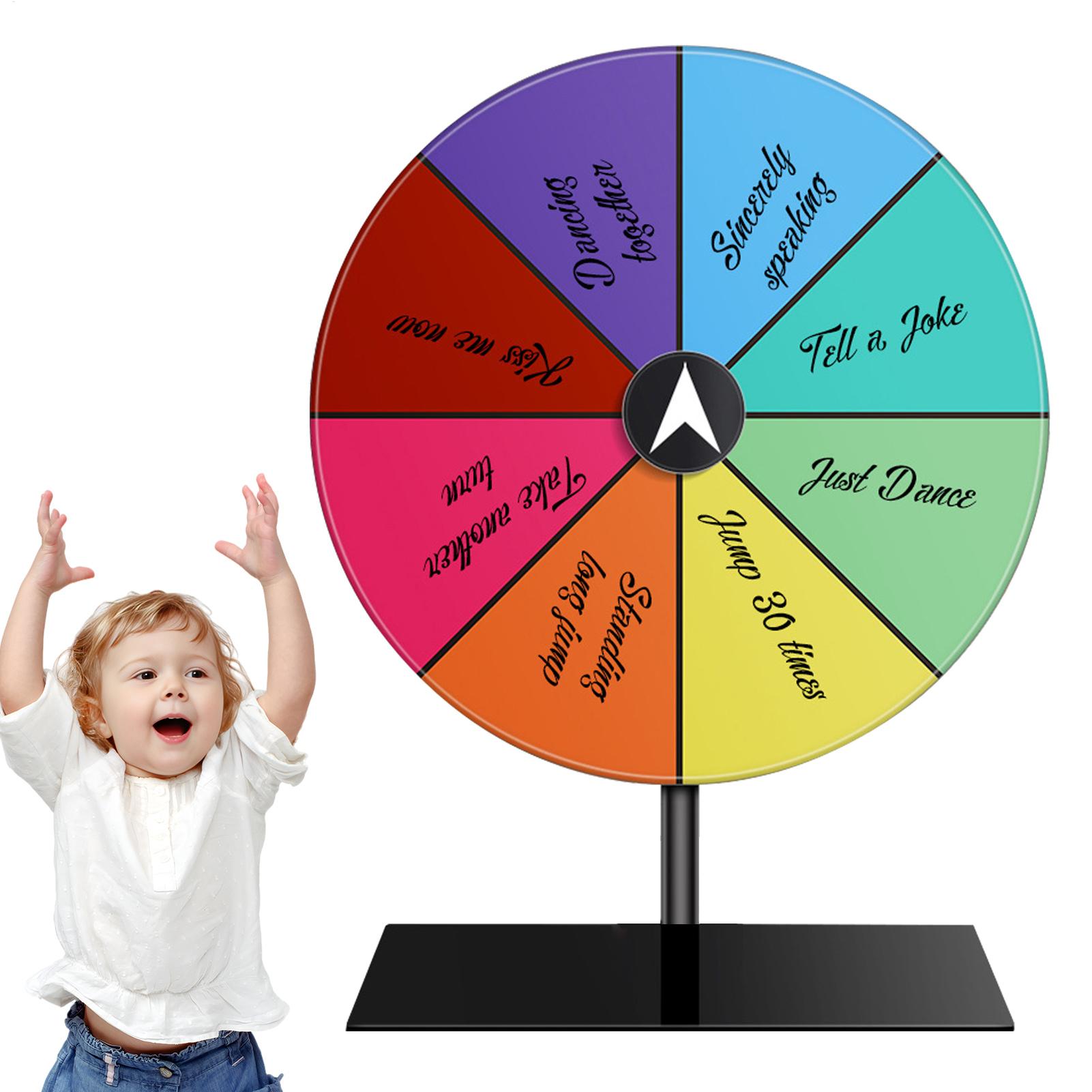 Prize Wheel Spinner Game Color – обзор и цена Party Games Spin The Wheel