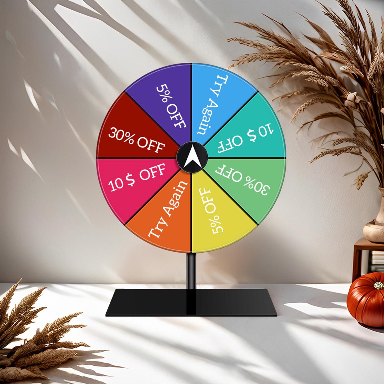 Prize Wheel Spinner Game Color – обзор и цена Party Games Spin The Wheel