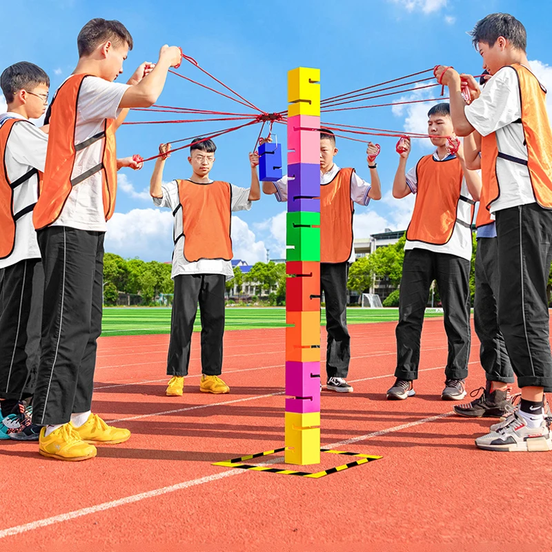 Teamwork Games Tower Building  – обзор и цена Party Games No Equipment