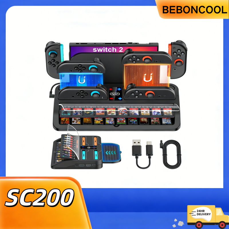 BEBONCOOL SC200 Switch2 Chargi – обзор и цена Party Games Nintendo Switch