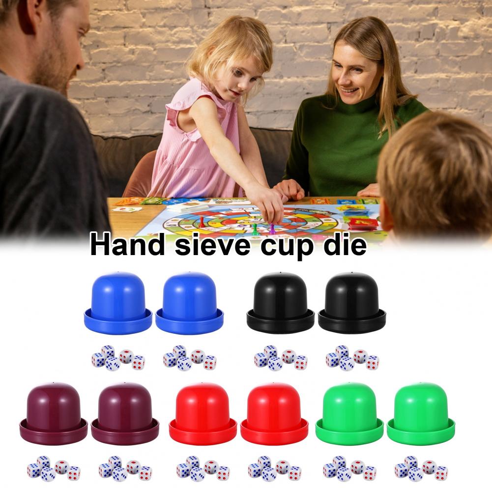 2 Sets 8.5cm Dice Cup With Bas – обзор и цена Party Games No Equipment