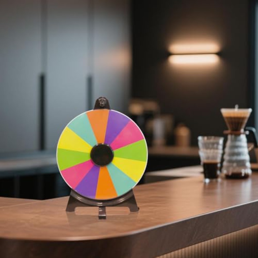 12 Inch Spinning Prize Wheel w – обзор и цена Party Games Spin The Wheel