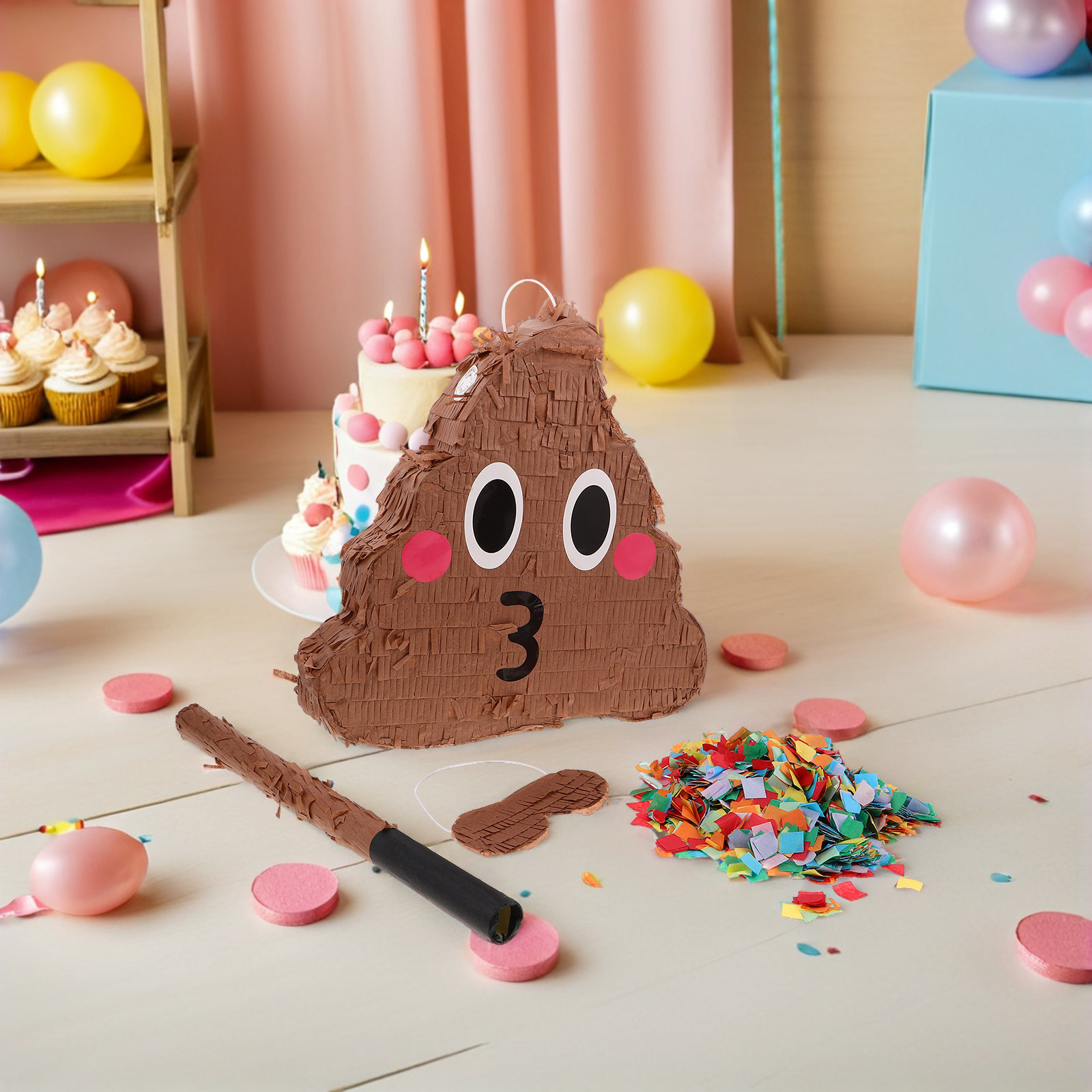 1Set Poop Themed Pinata Set fo – обзор и цена Party Games Indoor