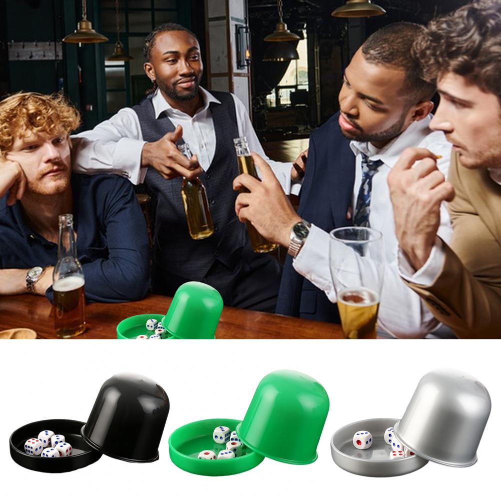 1 Set Dice Cup with Base 6 Dot – обзор и цена Party Games No Equipment
