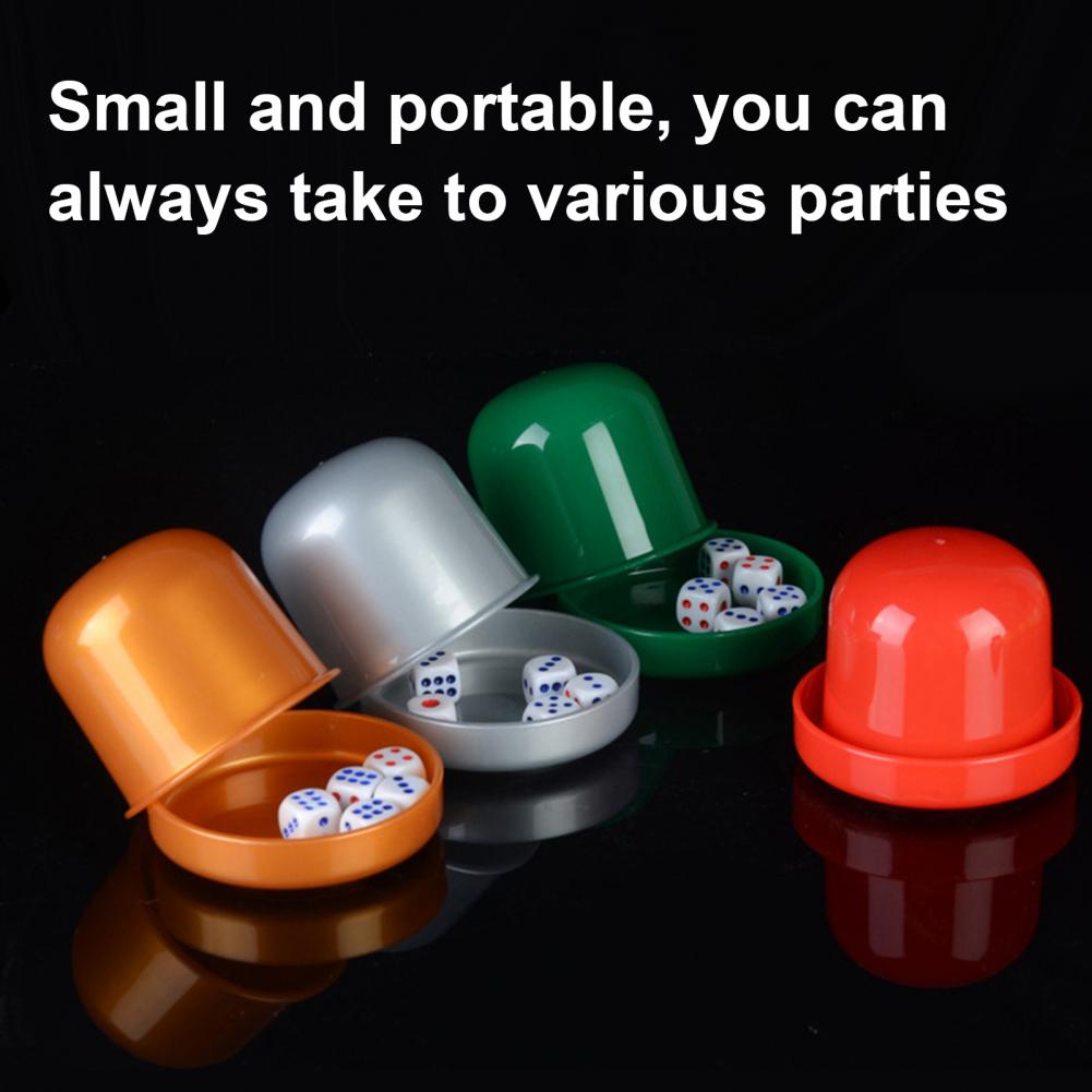 1 Set Dice Cup with Base 6 Dot – обзор и цена Party Games No Equipment