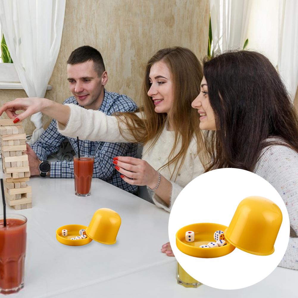 1 Set Dice Cup with Base 6 Dot – обзор и цена Party Games No Equipment